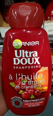 Ultra Doux Shampooing à l'huile d'argan et cranberry