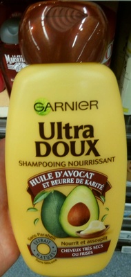 Ultra Doux Shampooing Nourrissant Huile d'Avocat et Beurre de Karité