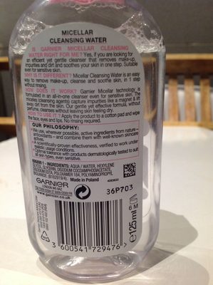 Micellar Cleansing Water