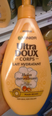 Corps Lait hydratant Huiles merveilleuses Argan & Camélia