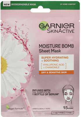 Garnier Skin Active Tisue Mask Moisture Bomb