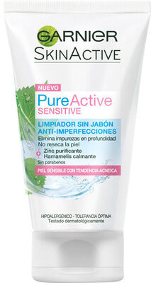 PureActive sensitive limpiador sin jabón