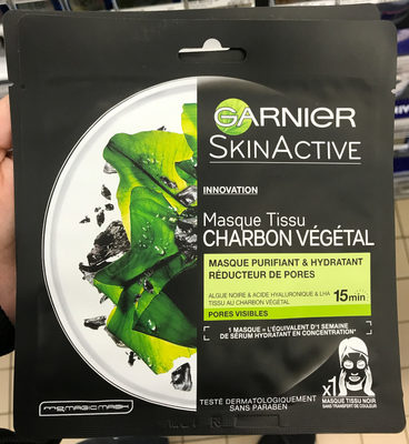 Garnier SkinActive Pure Charcoal Tissuemasker