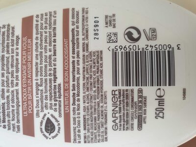 Lait nourrissant adoucissant lait de coco