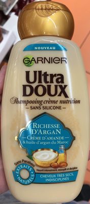 Ultra Doux Shampooing crème nutrition Richesse d'Argan