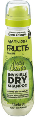 Fructis Dry Shampoo Yuzu Lemon 100ml