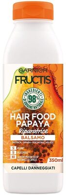 FRUCTIS BALSAMO HAIR FOOD PAPAYA RIPARATRICE CAPELLI DANNEGGIATI
