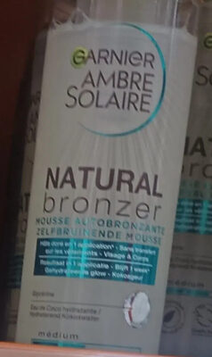 Mousse Nature Bronze Ambre Sol 0,2 L