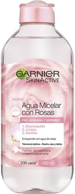 Agua micelar con rosas