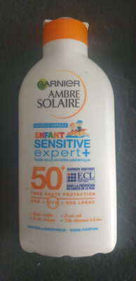 Ambre solaire enfant 50+