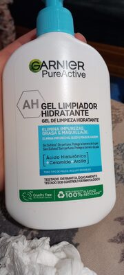 Pure Active gel limpiador hidratante