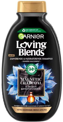 Garnier Loving Blends Magnetic Charcoal Shampoo