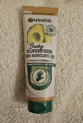 Crème main nourrissante Body Supeefood