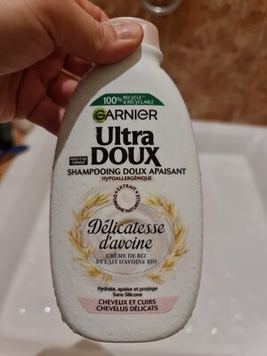 Shampooing  doux apaisant délicatesse  d'avoine