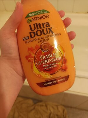 ultra doux shampooing réparation intense érable guérisseur
