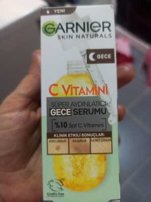 Garnier C Vitamini Süper Aydınlatıcı Gece Serumu