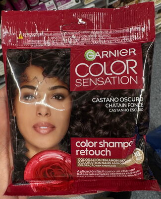 Color Sensation Color shampoo retouch châtain foncé