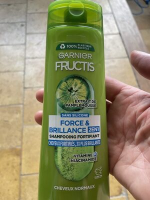 Shampoing fructose force & brillance 2en1