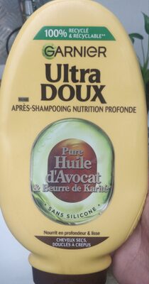 Après-shampooing nutrition profonde ultra doux huile d'avocat