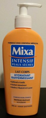 Lait corps hydratant raffermissant