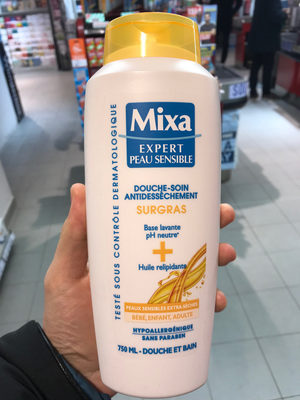 Douche Soin Antidessèchement Surgras Huile relipidante