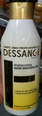 Shampooing nutri-ensoleillant Blond Soleil Eclaircissant