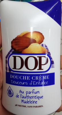 Douche crème douceurs d'enfance au parfum de l'anthentique madeleine