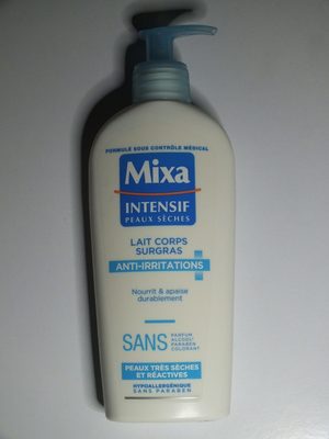 Lait corps surgras anti-irritations