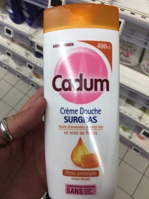 Crème Douche Surgras Huile d'amandes et miel de fleurs