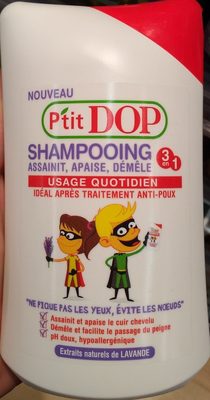 Shampooing 3 en 1 usage quotidien