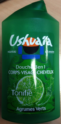 Douche 3 en 1 corps-visage-cheveux Agrumes verts