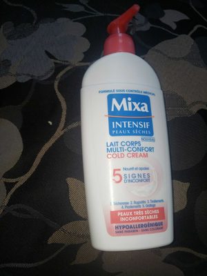 Lait corps multi-confort, cold cream, nourrit et apaise.