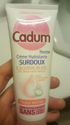Crème hydratante surdoux à la crème de talc peaux sèches