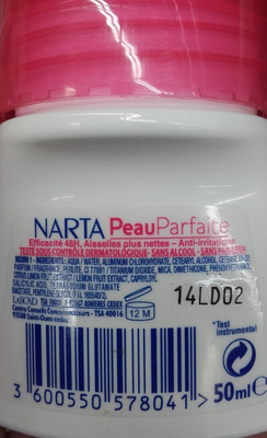 Anti-transpirant Narta Peau parfaite 