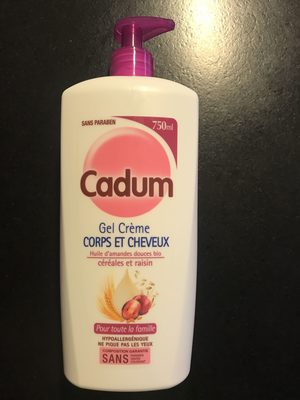 Gel Crème Corps et Cheveux céréales et raisin
