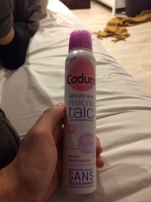 Déodorant micro talc