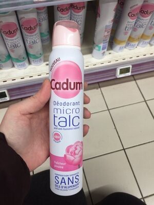 Déodorant Femme Atomiseur Micro Talc Fraîcheur Pivoine