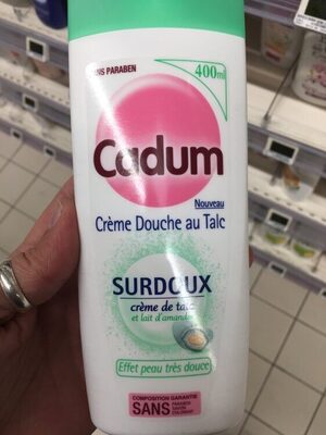 Crème douche surdoux au talc et lait d'amandes