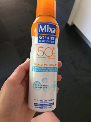 Mixa solaire peau sensible 50+