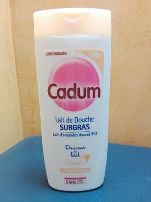 Lait de douche surgras au lait d'amandes douces bio