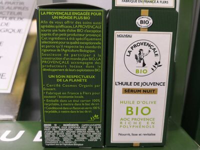 L'huile de jouvence Sérum nuit
