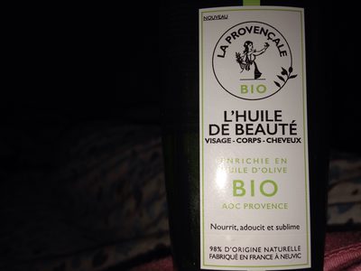 Huile de beauté bio