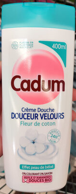 Crème douche douceur velours fleur de coton
