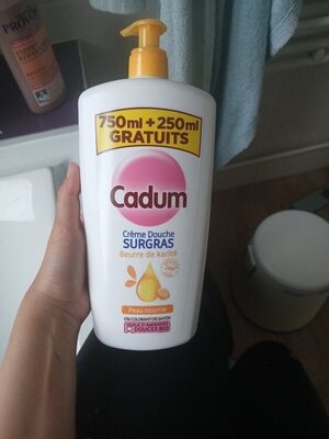 crème douche surgras