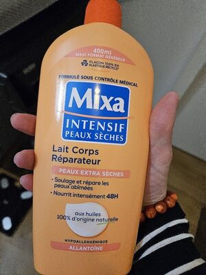 Lait de corps réparateur peaux etra sèches