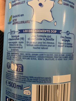 le shampooing très doux