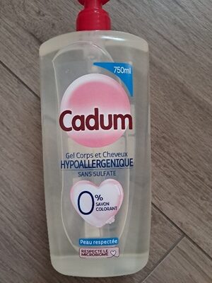 Cadum Gel corps et cheveux hypoallergenique sans sulfate