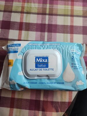 Mixa bébé au lait de toilette