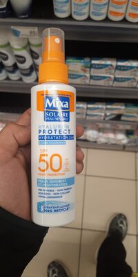 Solaire peau sensible hyaluron protect spf 50