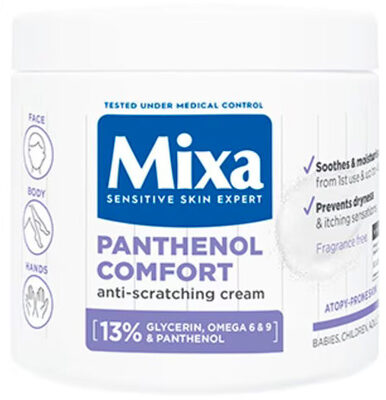 Mixa Panthenol Comfort Kalmerende Crème